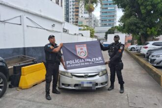 Veículo que teria sido utilizado em homicídio é recuperado em SFI