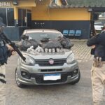PRF prende homem em flagrante e apreende 39 kg de maconha na BR-101