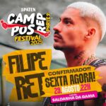 Saiba como “recuperar” ingresso e garantir entrada na turnê de Filipe Ret em Campos