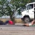 Grave acidente na BR-101, em Campos, deixa duas pessoas feridas