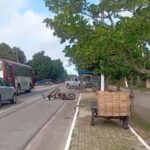 Suspeito que fugia de acidente cai da moto e é detido durante perseguição em SJB