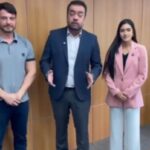 Ao lado do governador, Thamires Rangel oficializa ida para Secretaria do Ambiente e Sustentabilidade
