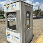 Estacionamento do Cais da Lapa com cabine fechada e cobrança suspensa