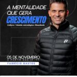 Evento “A Mentalidade que Gera Crescimento” será realizado em Campos no dia 5 de novembro