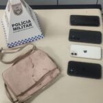 Polícia recupera celulares que foram roubados em ponto de ônibus em Campos