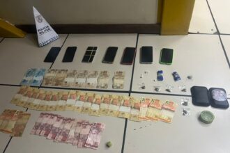 Polícia prende seis e apreende drogas e dinheiro em SFI