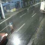 Motorista que atropelou homem em frente ao Mercado Municipal deixou local do acidente, mas se apresentou à polícia