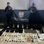 Ação da PM termina com três prisões e apreensões de diferentes tipos de drogas em Campos