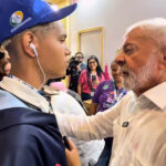 Jovem campista que viralizou em encontro com Lula afirma que voltará a estudar
