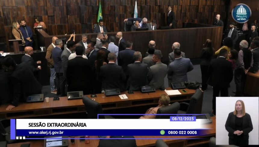 Alerj decide revogar prisão do presidente da Casa, Rodrigo Bacellar