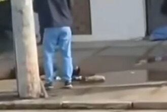 Acidente na Avenida 28 de Março deixa um homem morto e uma mulher em estado grave