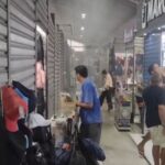 Vazamento de água durante inspeção do Corpo de Bombeiros causa fechamento de bancas e “correria” no Camelô