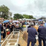 Sob forte comoção, corpo de Alceir Nogueira, irmã da prefeita Yara Cinthia, é sepultado em SFI