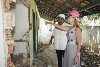 Prefeita Yara Cinthia anuncia construção de escola na localidade de Brejo Grande, em SFI