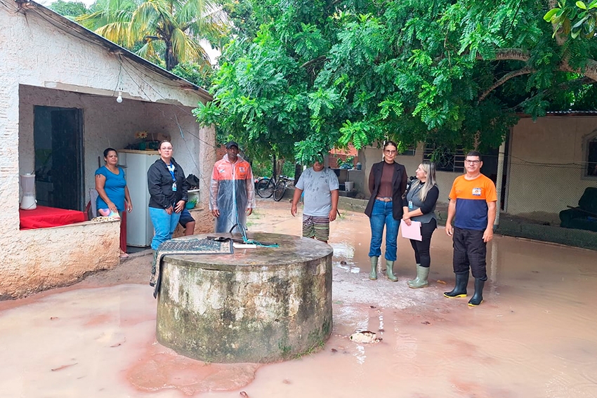 Prefeitura de SFI vistoria áreas afetadas pelas chuvas