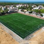 Novo campo de futebol em SFI ganha revitalização no entorno