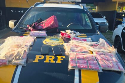 Mais de 10kg de Haxixe são apreendidos durante ação policial e prejuízo ao tráfico é estimado em R$ 1 milhão