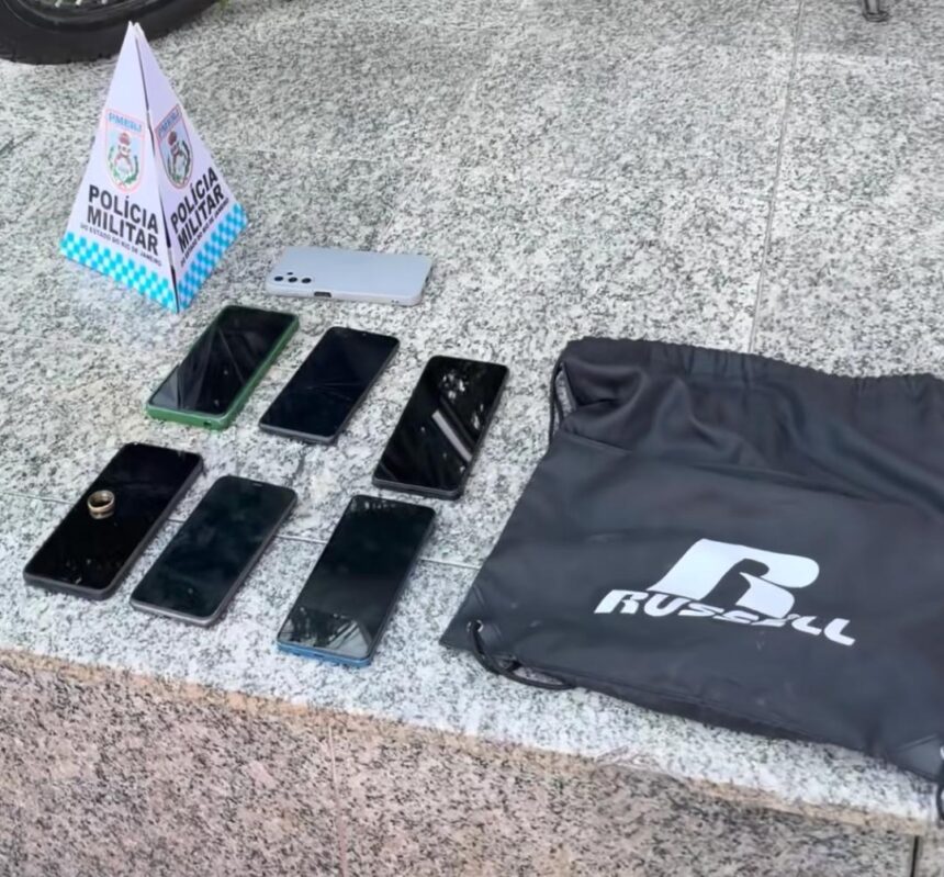 Suspeito de série de assaltos em Campos é detido; polícia recupera celulares e motos