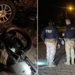 Motociclista fica ferido após acidente com carro na BR-101 em Campos