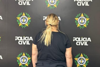 Mulher é presa dentro de heliporto em Campos por suspeita de associação criminosa especializada em fraudes bancárias