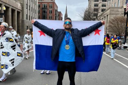 Atleta sanjoanense alcança resultado histórico na Maratona de Boston e agora mira competição em Nova York