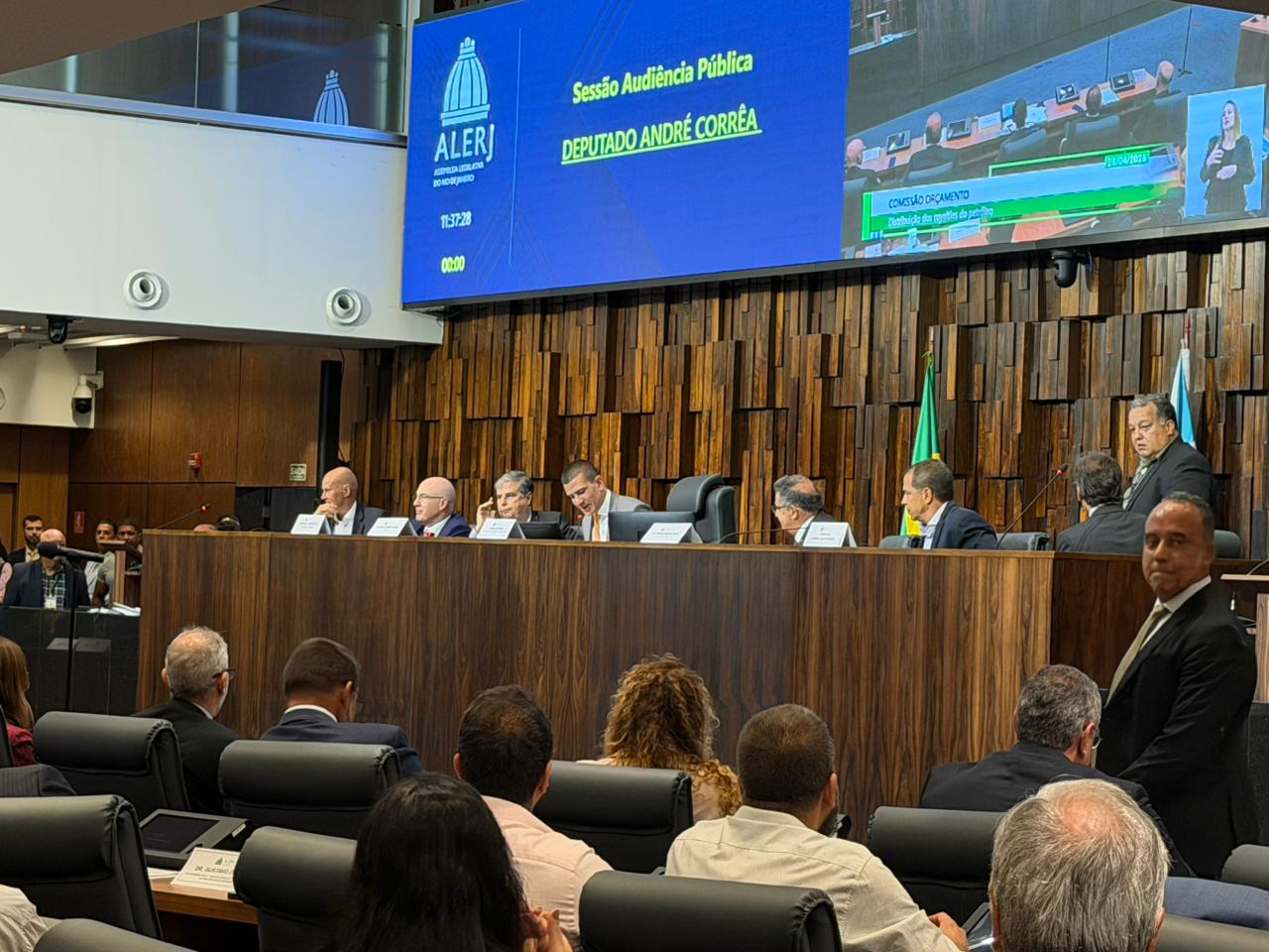 Audiência na Alerj debate ameaça aos cofres públicos com possível perda de royalties