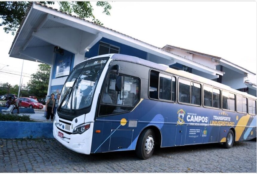 Transporte Universitário de Campos inicia teste de controle de frequência com QR Code