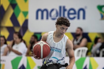Campista de 16 anos é convocado para a Seleção Brasileira Sub-23 de basquete em cadeira de rodas
