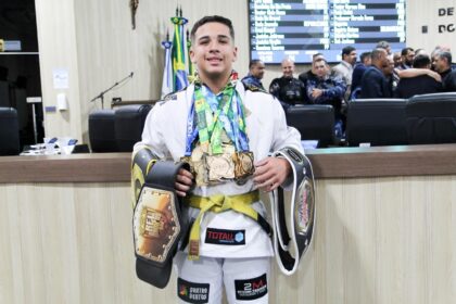 Aos 10 anos, atleta campista domina competições de jiu-jitsu