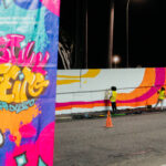 Festival Efeito leva arte em graffiti à Ponte Leonel Brizola