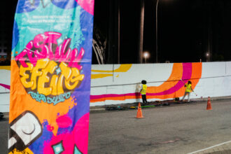 Festival Efeito leva arte em graffiti à Ponte Leonel Brizola