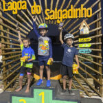 VÍDEO: Corrida ciclística infantil movimenta Lagoa do Salgadinho em São Francisco de Itabapoana