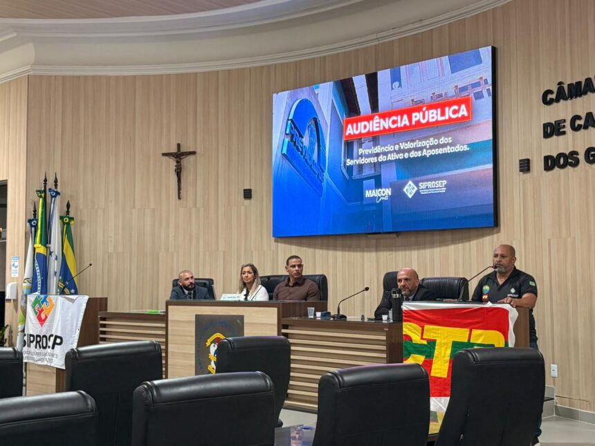 Audiência Pública expõe crise na PreviCampos e debate valorização dos servidores