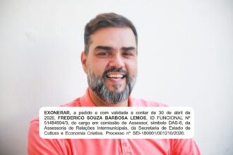 Frederico Barbosa Lemos, ex-prefeito de SFI, é um dos exonerados de Ricardo Couto e recebia salário superior a R$ 8 mil