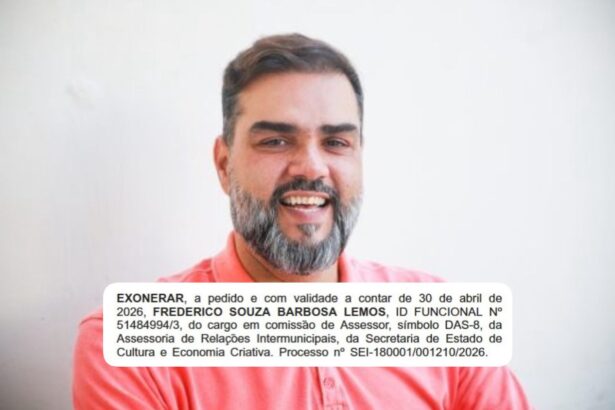 Frederico Barbosa Lemos, ex-prefeito de SFI, é um dos exonerados de Ricardo Couto e recebia salário superior a R$ 8 mil