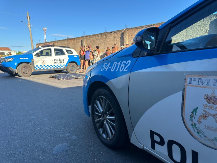 Passageiro de carro de aplicativo é executado a tiros em Guarus e motorista acaba atingido
