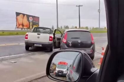 Quatro pessoas ficam feridas após grave acidente na BR-101 em Campos