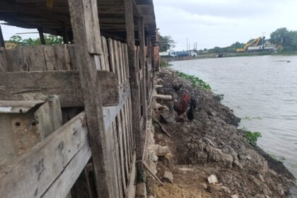 Polícia ambiental identifica chiqueiro ilegal às margens do Rio Paraíba do Sul em Campos