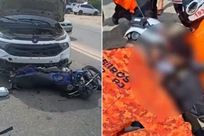 Morre no HFM motociclista vítima de grave acidente com carro na ‘Curva de Donana’, em Campos