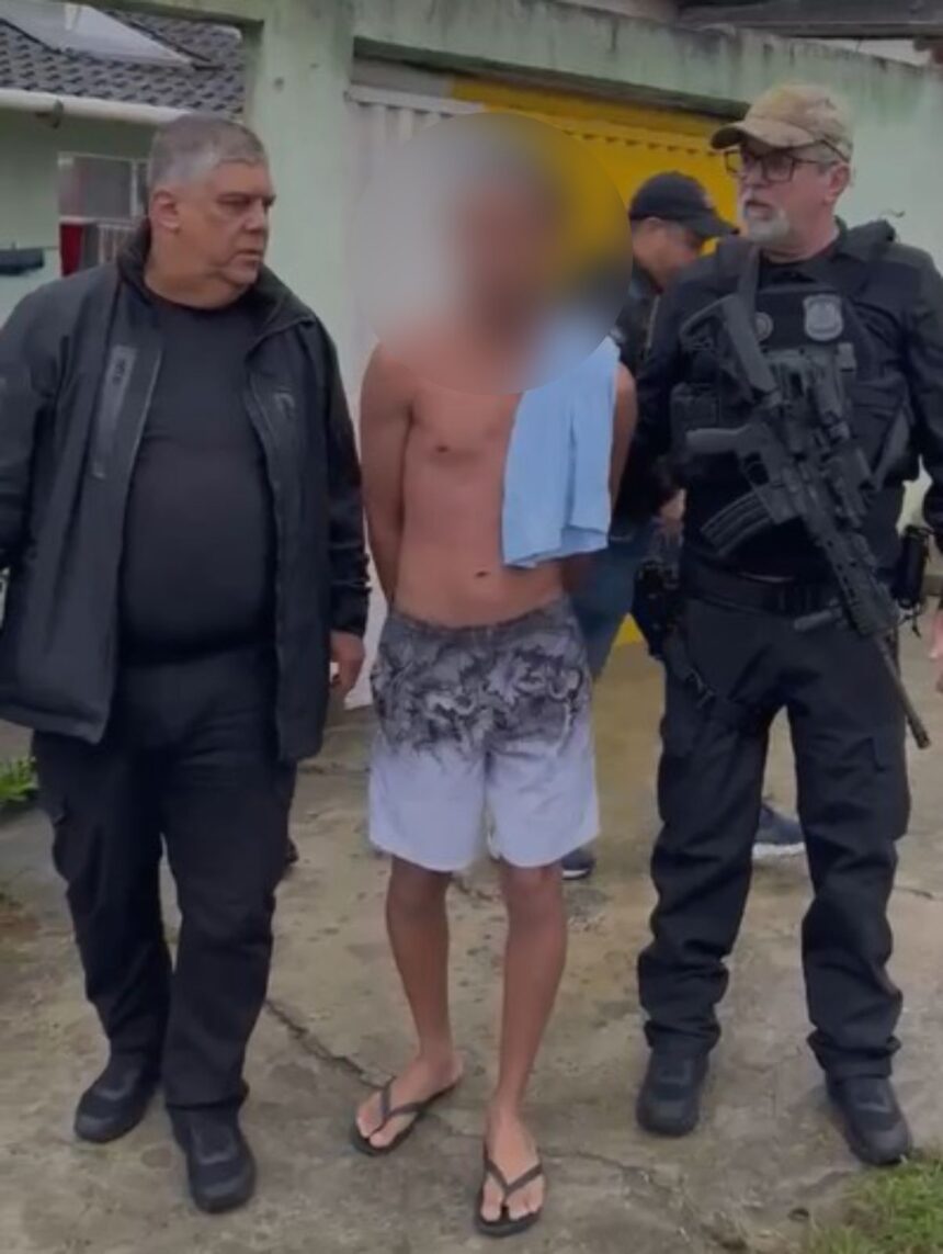 Acusado de matar adolescente e esconder corpo é preso em Macaé