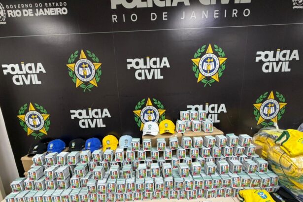 Polícia Civil apreende 200 mil figurinhas falsificadas da Copa do Mundo no Rio