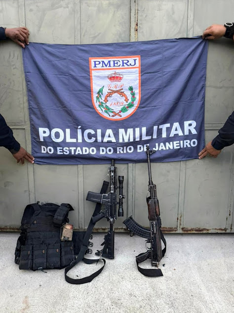Polícia Militar apreende dois fuzis; corporação já retirou 323 armas das ruas em 2026 Polícia Militar apreende dois fuzis; corporação já retirou 323 armas das ruas em 2026