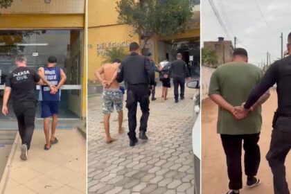 Operação contra criminosos que ostentavam forte armamento nas redes sociais termina com cinco prisões em São Francisco
