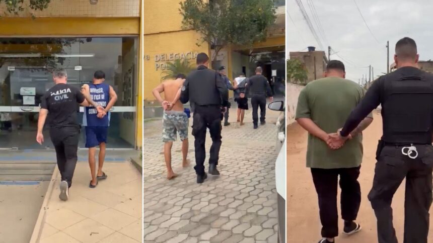Operação contra criminosos que ostentavam forte armamento nas redes sociais termina com cinco prisões em São Francisco Operação contra criminosos que ostentavam forte armamento nas redes sociais termina com cinco prisões em São Francisco