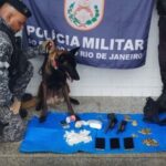 Operação conjunta da PM em Travessão termina com três presos por tráfico de drogas