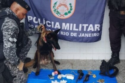 Operação conjunta da PM em Travessão termina com três presos por tráfico de drogas
