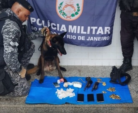 Operação conjunta da PM em Travessão termina com três presos por tráfico de drogas