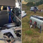 HFM atualiza estado de saúde de vítimas do tombamento de micro-ônibus em Campos