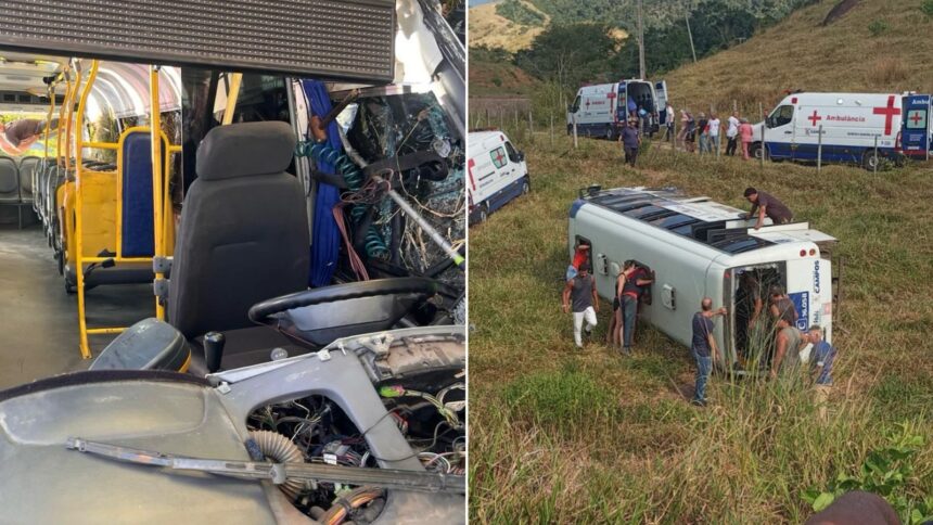 HFM atualiza estado de saúde de vítimas do tombamento de micro-ônibus em Campos