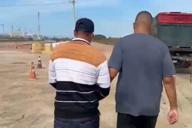 Condenado por homicídio é preso enquanto trabalhava no Porto do Açu